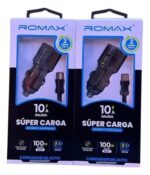 CARGADOR PARA AUTO ROMAX 100W SUPER CARGA - Imagen 4