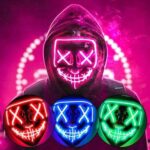 MASCARA LED DE LA PURGA 🎃