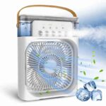 Aire Acondicionado 3 en 1  Ventilador Portátil Humidificador y aromatizador