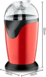 Maquina Raf R.9012 Para Hacer Canchita Popcorn 2.5l 1200w Rojo - Imagen 2