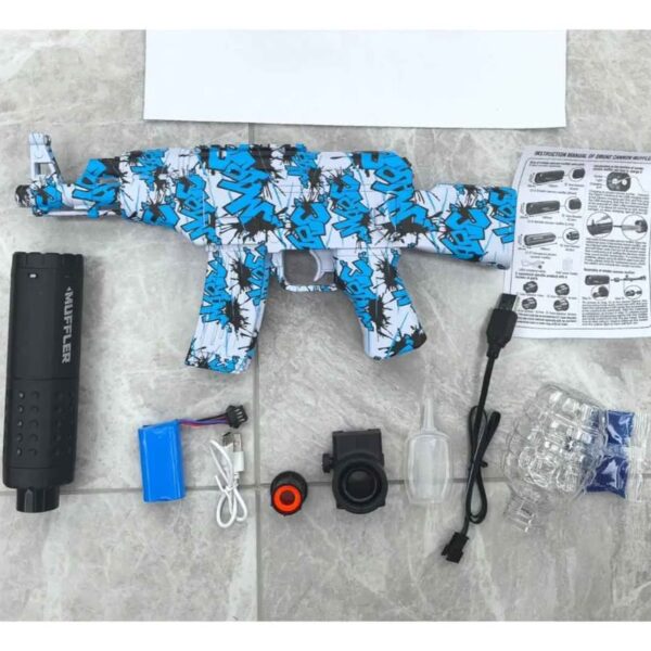 JUGUETE DE HIDROGEL AK 47