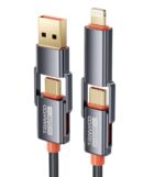 CABLE  Ewtto 4 EN 1 65W METALICO - Imagen 2