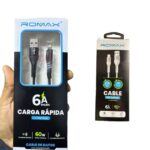 CABLE PARA IPHONE 66W ROMAX 6A - Imagen 3