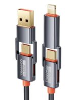 CABLE TRANYCO 240W METAL 4 EN 1 - Imagen 3