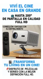 Proyector Linkmax Full 4K MAGIS GRATIS - Imagen 6