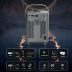 PROYECTOR CON  CONEXIÓN BLUETOOTH BAIHUO - Imagen 5