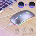 MOUSE INALAMBRICO LED 8 - Imagen 2