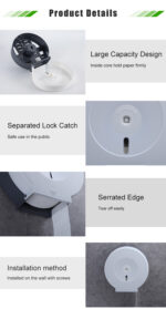 DISPENSADOR DE PAPEL HIGIENICO - Imagen 4