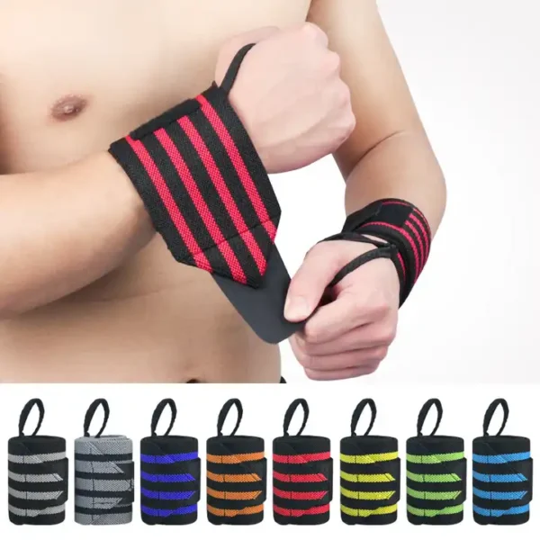 MUÑEQUERAS DE POTENCIA PARA GYM