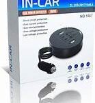 CARGADOR IN CAR 150W NO.1667