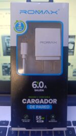CARGADOR ROMAX ENTRADA V8 DE 55W