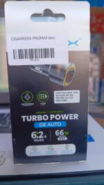 CARGADOR CIGARRERA DE AUTO ROMAX 66W - Imagen 3