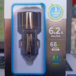 CARGADOR CIGARRERA DE AUTO ROMAX 66W