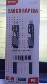 CABLE  Ewtto 4 EN 1 65W METALICO - Imagen 3