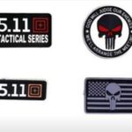 PARCHES TACTICOS DE GOMA