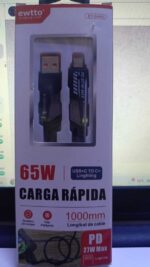 CABLE  Ewtto 4 EN 1 65W METALICO