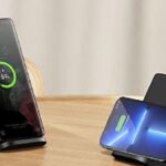 Cargador De Celular Inalambrico 2A 20W con soporte