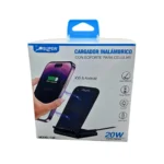 Cargador De Celular Inalambrico 2A 20W con soporte - Imagen 3