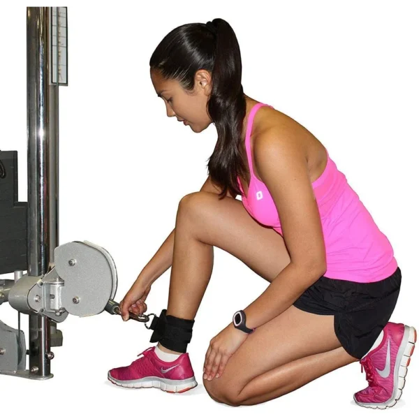 TOBILLERAS DE CUERO PARA GIMNASIO