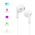 T-R19C Audífono con Tipo C Cable Tipo Boton Tranyoo - Imagen 6