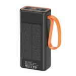 Cargador portátil solar  50000mAh Sanci con múltiples puertos USB, carga rápida 2.1A y pantalla para monitoreo de energía modelo dc-4953 - Imagen 7