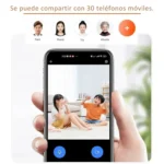 Cámara de Seguridad Para Hogar  Interior Wifi Con Pantalla - Imagen 5