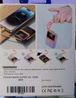 MINI PORTATIL PEQUEÑO 15000 30W MARCA SUPER - Imagen 3