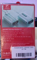 POWER BANK LK165 10000 LINKMAX - Imagen 2