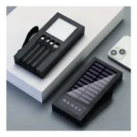 POWER BANK 40000MAH SOLAR LUZ LED USB TIPO C SANCI - Imagen 4