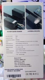 POWER BANK K1 DE 50000 50W SUPER - Imagen 3
