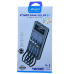 CARGADOR PORTATIL SOLAR SUPER 18000
