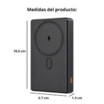 POWER BANK INALAMBRICO 10000 LINKMAX - Imagen 3