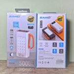 PAWER BANK SANCI 50000MAH  CON LINTERNA LATERAL  + PANTALLA DIGITAL MODELO: SC-DY4952