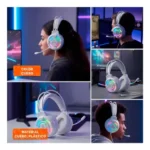 Audifono Gamer, Enkore, Active 5.1 White - Imagen 3