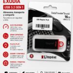 USB KINGSTON DATATRAVELER EXODIA DE 16GB.