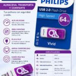 USB PHILIPS DE 64 GB