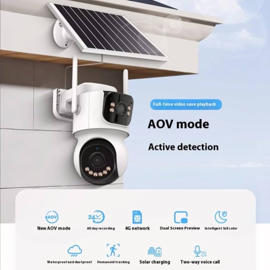 51T1T9C3OgL._AC_UF894,1000_QL80_ CAMARA SOLAR AOV Q10B - Imagen 1