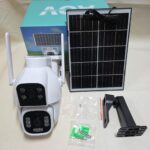 CAMARA DE SEGURIDAD VIGILANCIA 4G PANEL SOLAR CON AUDIO