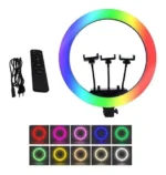 ARO DE LUZ DE 56 CM RGB(LUCES DE COLORES)