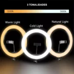 ARO DE LUZ LED RGB 26CM - Imagen 8