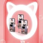 ARO DE LUZ CON OREJA DE GATO