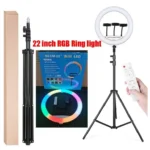 ARO DE LUZ DE 56 CM RGB(LUCES DE COLORES) - Imagen 5