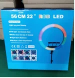 ARO DE LUZ DE 56 CM RGB(LUCES DE COLORES) - Imagen 6